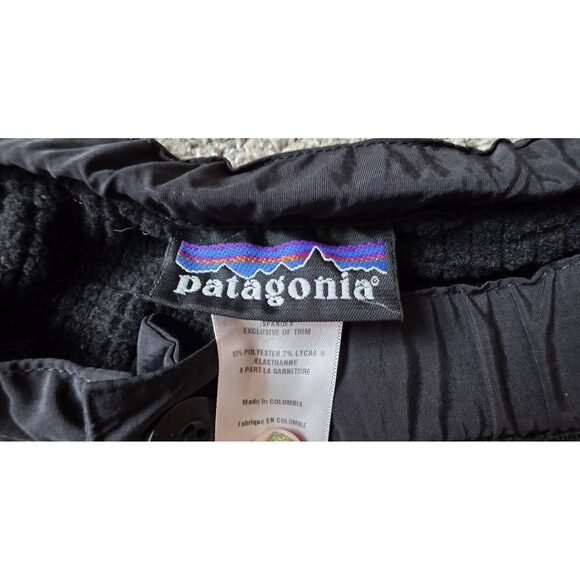 Patagonia Joggers Size XXL Black Textured Knit Elastic Waistband Pockets Outdoor - Picture 5 of 12